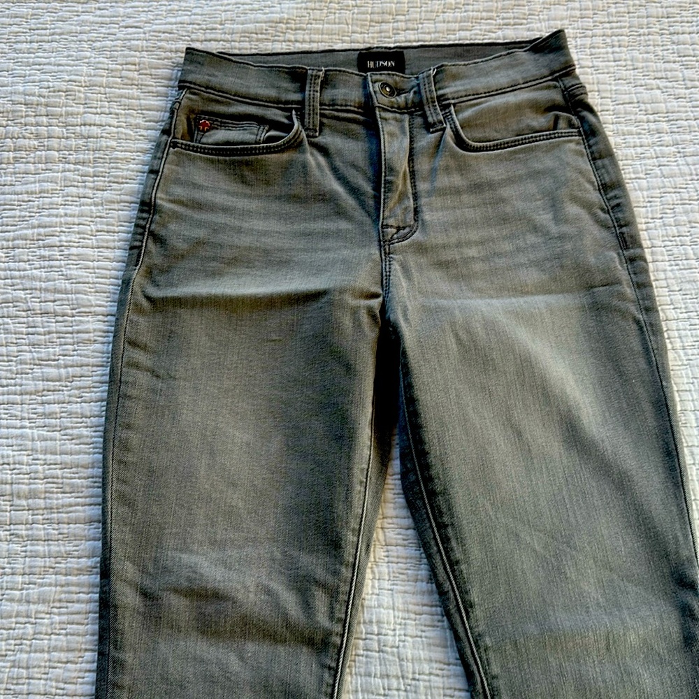 HUDSON Grey Skinny Jeans Sz 25